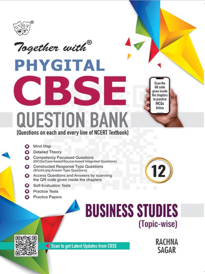 Together with CBSE Class 12 Business Studies Physical with Digital Question Bank for 2025-26 Board Exams